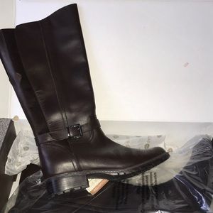 Blondo Dark Brown Tall Boots 11W (NWT)